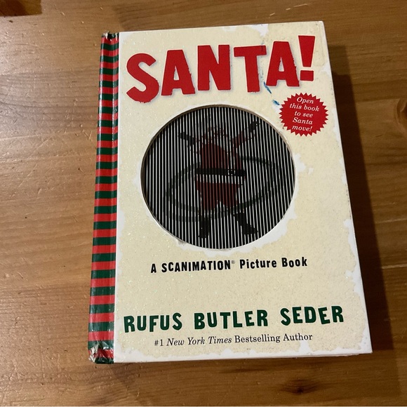 Scanimation: Duo/set of 2 glitter and hard cover pictures and big words books. - Picture 2 of 8